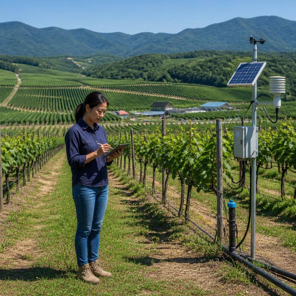 ไร่องุ่นยุคใหม่กำลังเปลี่ยนไปอย่างไรด้วยเทคโนโลยี AI และ Smart Farming